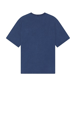 Corridor Organic NY Script Tee in Blue