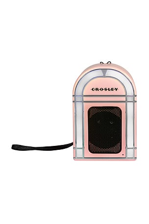 Crosley Radio Mini Jukebox Portable Bluetooth Speaker in Pink