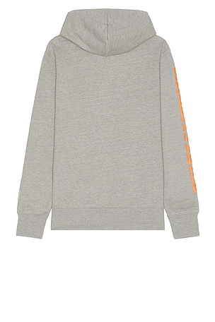 Carrots Farm Zip-Up Sweatshirt in Grey