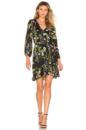 Cynthia rowley wrap dress best sale