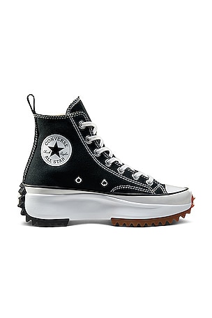 Converse Chuck Taylor All Star Hi canvas platform sneakers in white