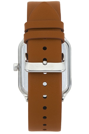 Casio Moon Phase Watch in Metallic Silver