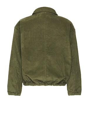 Critical Slide Blackbird Cord Jacket in Olive