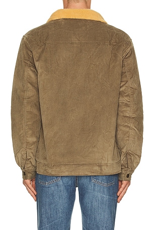Critical Slide Coastal Cord Jacket in Taupe