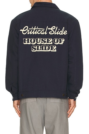 Critical Slide Resin Jacket in Navy. Size XL/1X. Also