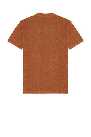 Critical Slide Rails Knit Shirt in Brown