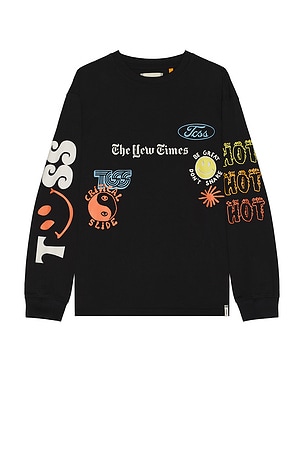 Mixed Up Long Sleeve Tee Critical Slide