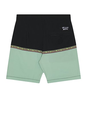 Critical Slide Monolith 18 Boardshort in Black