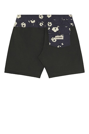 Critical Slide Splatter Plain Jane 16 Swimtrunk in Navy. Size 36. Also
