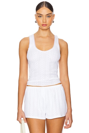 The Scoop Tank Top Cou Cou Intimates