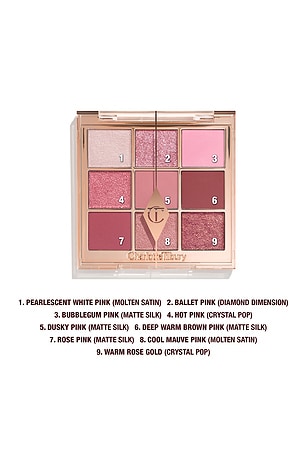 Charlotte Tilbury Charlotte's Palette of Beautifying Eye Trends in Pink Love
