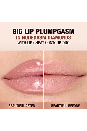 Charlotte Tilbury Supernudes Big Lip Plumpgasm in Nudegasm Diamonds