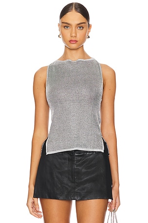 Lux Lace Vest Top CHET LO