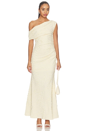 Fay One Shoulder Maxi Dress Curaae by Elliatt