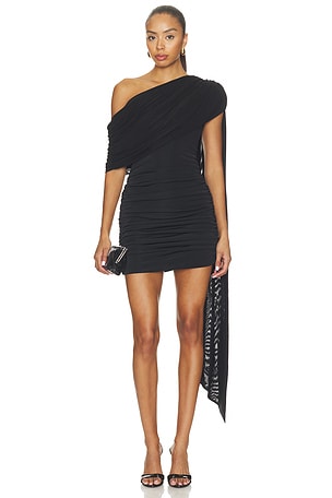 Roya Asymmetric Mini Dress Curaae by Elliatt