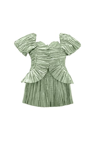 Cult Gaia ROBE CHARLIQUE en Sauge