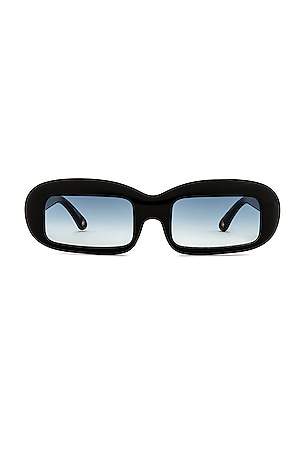 Cult Gaia Terra Sunglasses in Black | REVOLVE display picture 3