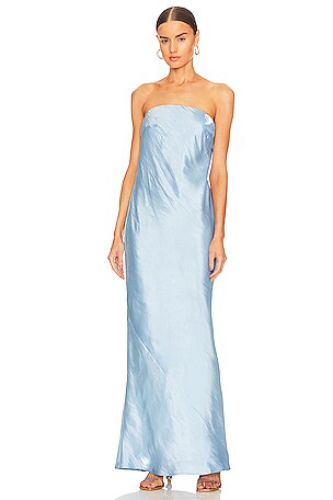 revolve perla midi dress Michael Costello x REVOLVE Perla Midi Dress in Aqua