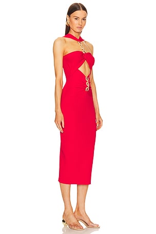 Cult Gaia Cristos Dress in Red
