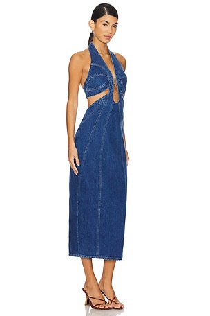 Cult Gaia Abi Dress in Blue