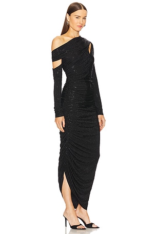 Cult Gaia Kumasi Gown in Black