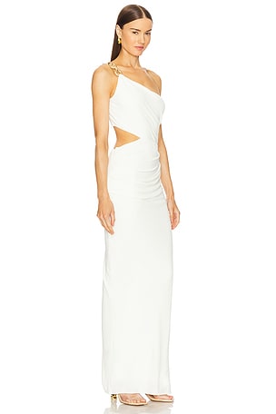 Cult Gaia Cobi Gown in White