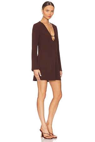 Cult Gaia Cheyenne Coverup in Brown