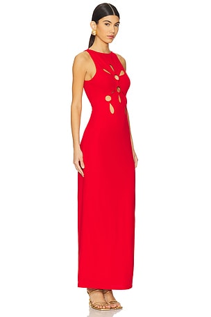 Cult Gaia Brody Gown in Red