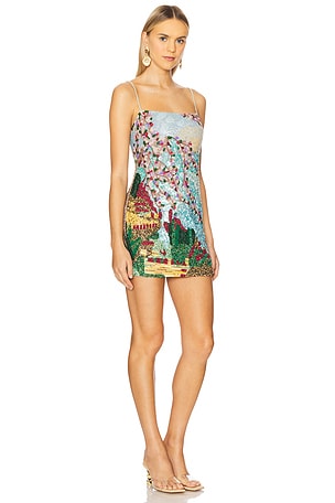 Cult Gaia Bebe Dress in Blue