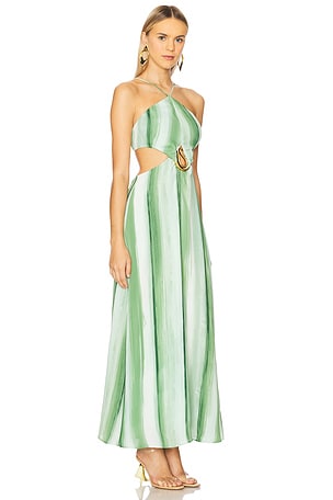 Cult Gaia Esmerelda Dress in Green