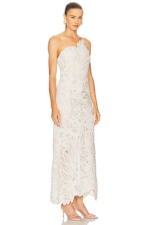 Cult Gaia Kiran Gown in White