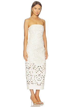 Cult Gaia Raylene Dress in Ivory