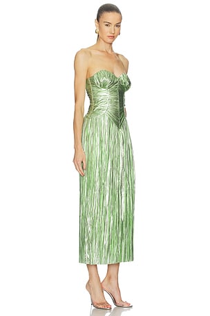 Cult Gaia Ashika Gown in Green