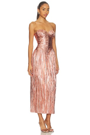 Cult Gaia Ashika Gown in Pink