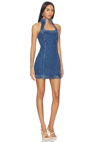 Cult Gaia Azura Dress in Blue