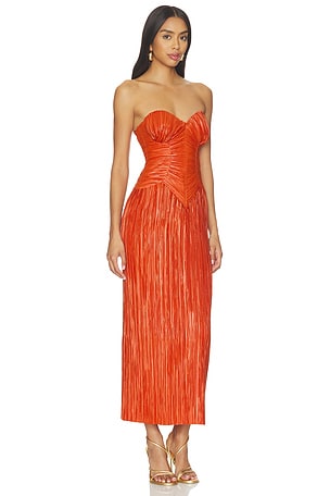 Cult Gaia Ashika Dress in Red