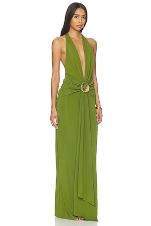 Cult Gaia Chii Dress in Green