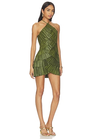 Cult Gaia Varsha Dress in Green