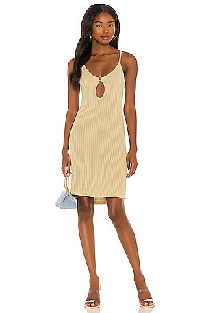 Cult Gaia Emily Knit Dress in Khaki | REVOLVE Cult Gaia Emily Knit Dress in Khaki | REVOLVE