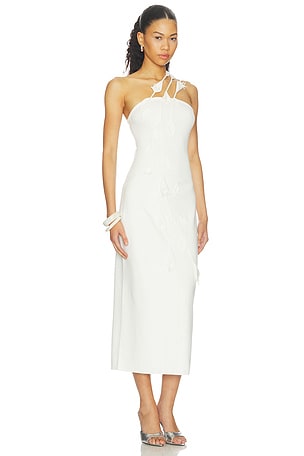 Cult Gaia Jilly Dress in White. Size M. Also