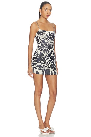 Cult Gaia Bebe Dress in Etched Floral. Size XS. Also