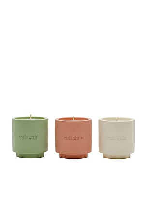Candle Trio Set Cult Gaia