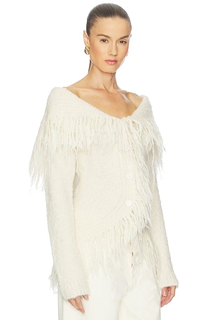 Cult Gaia Michelle Cardigan in Cream