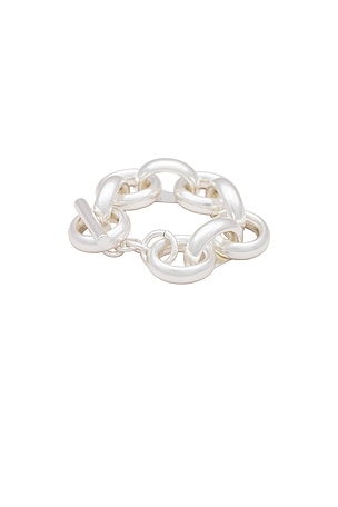 Cult Gaia Delphi Bracelet in Metallic Silver