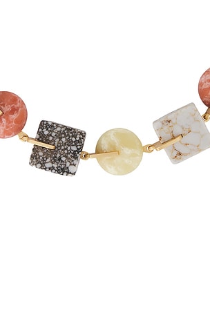 Cult Gaia Laguna Necklace in Metallic Gold