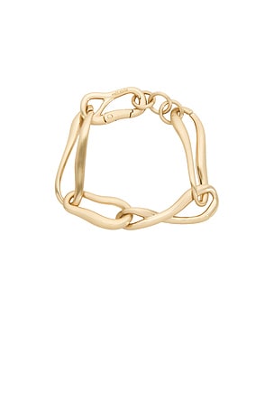 Cult Gaia Vera Bracelet in Metallic Gold
