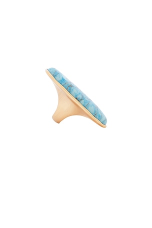 Cult Gaia Ami Ring in Teal
