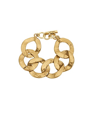 Cult Gaia Dulce Bracelet in Metallic Gold