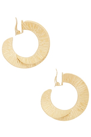 Cult Gaia Ren Large Earring in Metallic Bronze