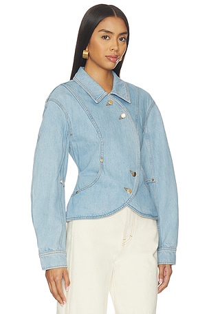 Cult Gaia Pacha Jacket in Blue